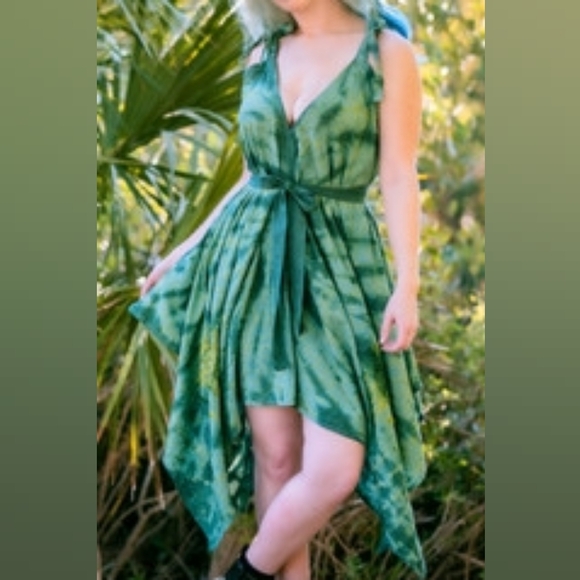 Dark Cottage Dresses & Skirts - Dark Cottage Morrigan Apron Dress Sea Witch Edition S/M